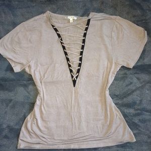Express Lace Up Shirt